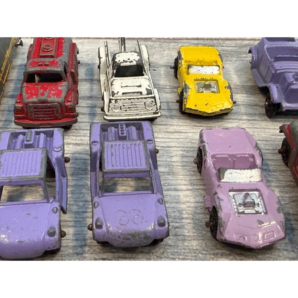 Midge Toy Diecast Vehicle Lot Tootsie 50s USA Vintage Metal Cars Trucks Toys 20s